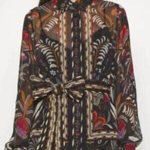 Farm Rio Classic Garden Mini Dress